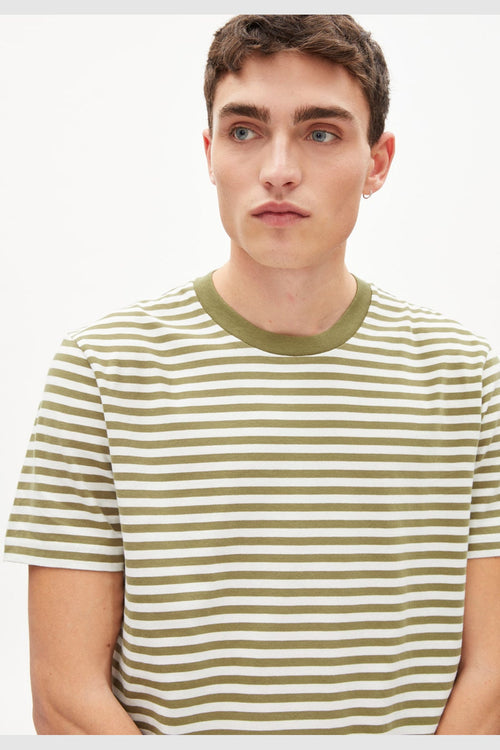 AADON STRIPES T-Shirt Oberteile Man Armedangels 