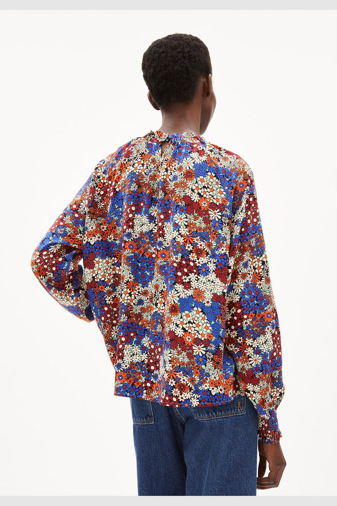 AAGNI MARSH FLORAL Bluse Oberteile Woman Armedangels 