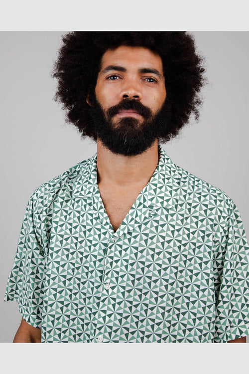 Alhambra Aloha Shirt Oberteile Man Brava Fabrics 