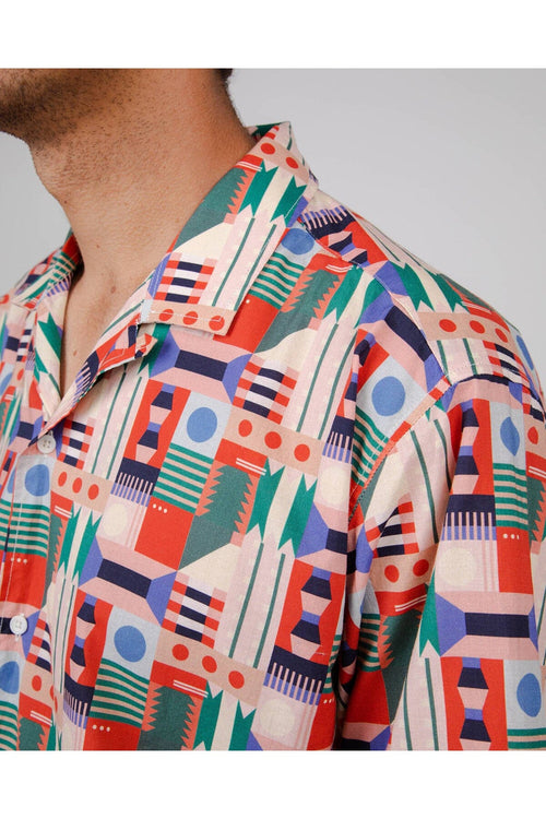 Artisan Aloha Shirt Oberteile Man Brava Fabrics 