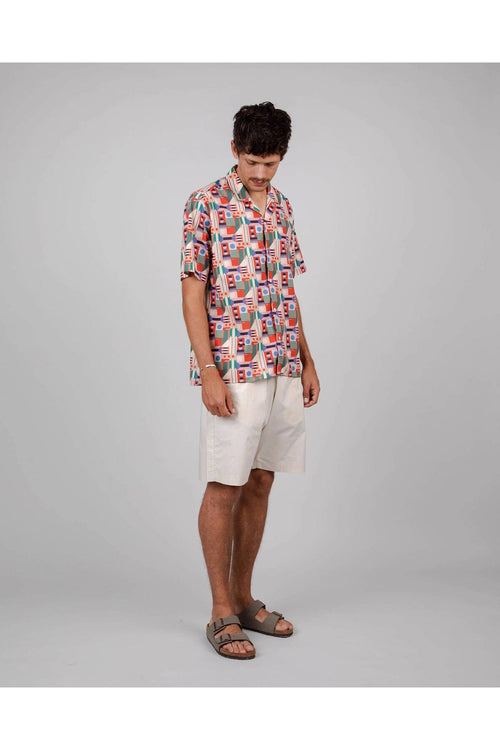 Artisan Aloha Shirt Oberteile Man Brava Fabrics 