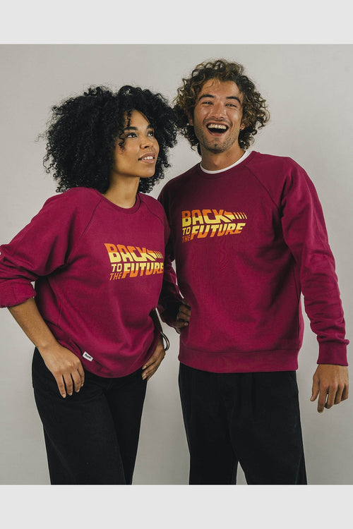 Brava Fabrics Back to the Future Logo Sweatshirt Sweatwear Man.