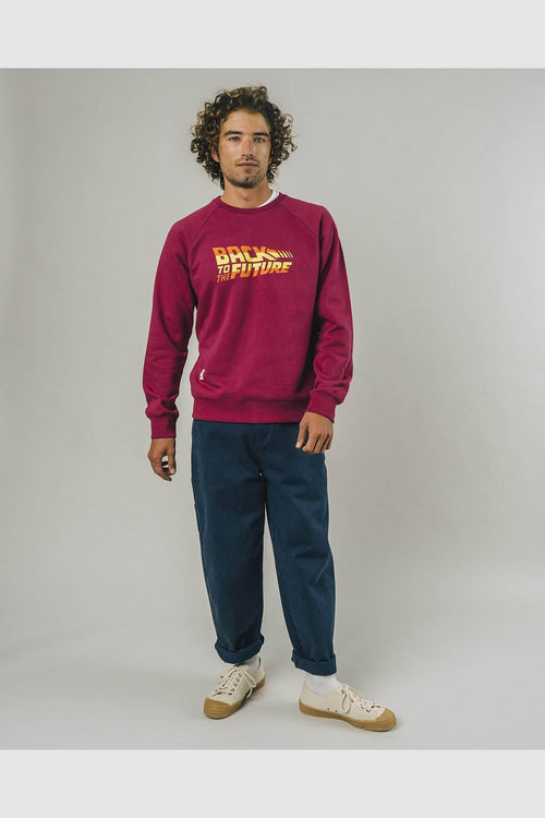 Brava Fabrics Back to the Future Logo Sweatshirt Sweatwear Man.