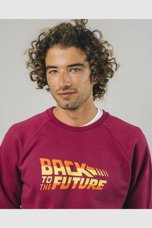 Brava Fabrics Back to the Future Logo Sweatshirt Sweatwear Man.