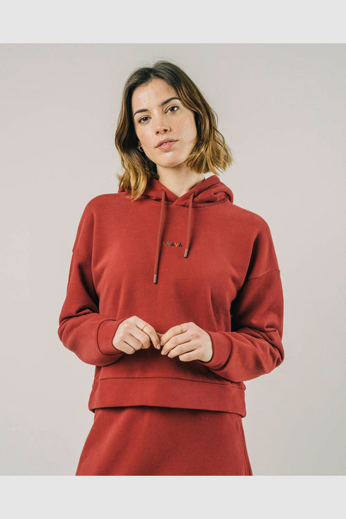 Cropped Hoodie Sweatwear Woman Brava Fabrics 