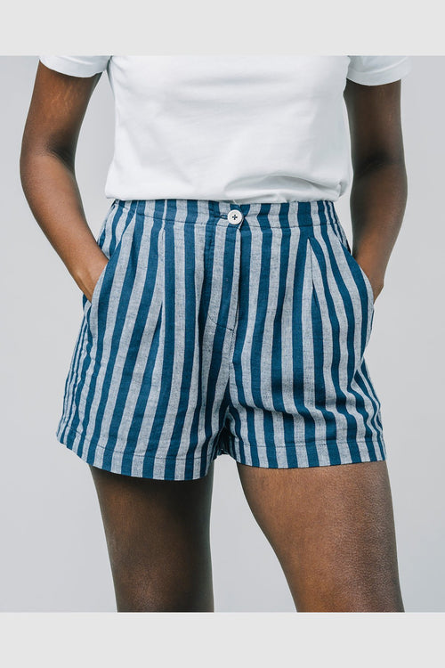 Brava Fabrics Cruise Stripes Short Shorts Woman.