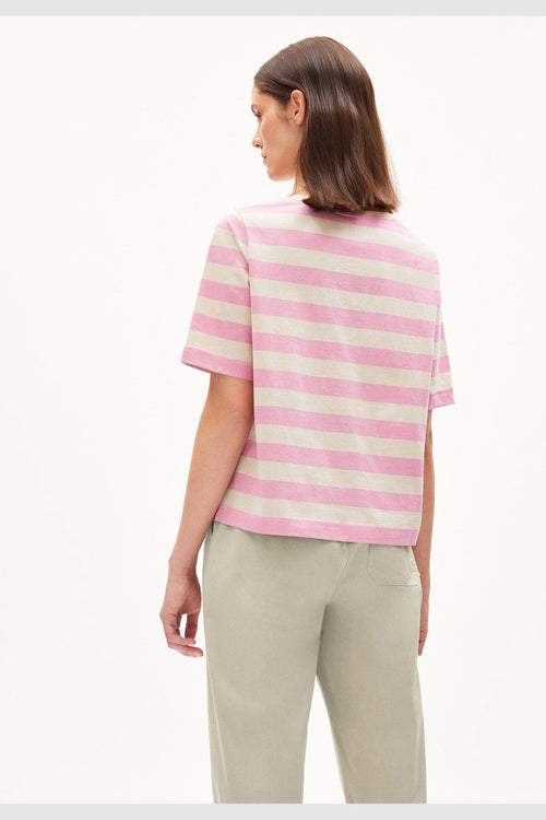 FINIAA BLOCK STRIPES T-Shirt Oberteile Woman Armedangels 