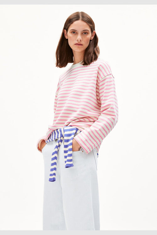 FRANKAA STRIPE Sweatshirt Sweatwear Woman Armedangels 