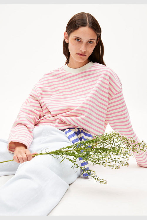 FRANKAA STRIPE Sweatshirt Sweatwear Woman Armedangels 