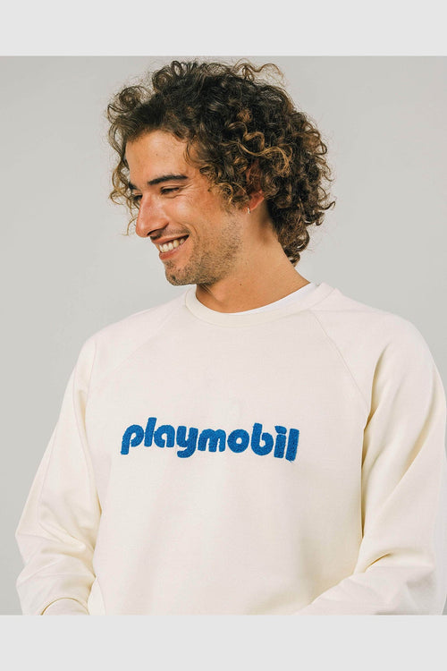 Brava Fabrics Playmobil Logo Sweater Sweatwear Man.