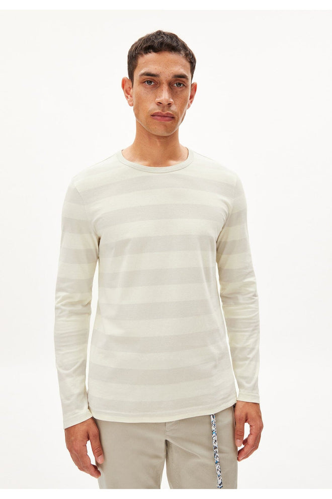 YOHAAN BOLD STRIPES Longsleeve Herren Longsleeve Armedangels 